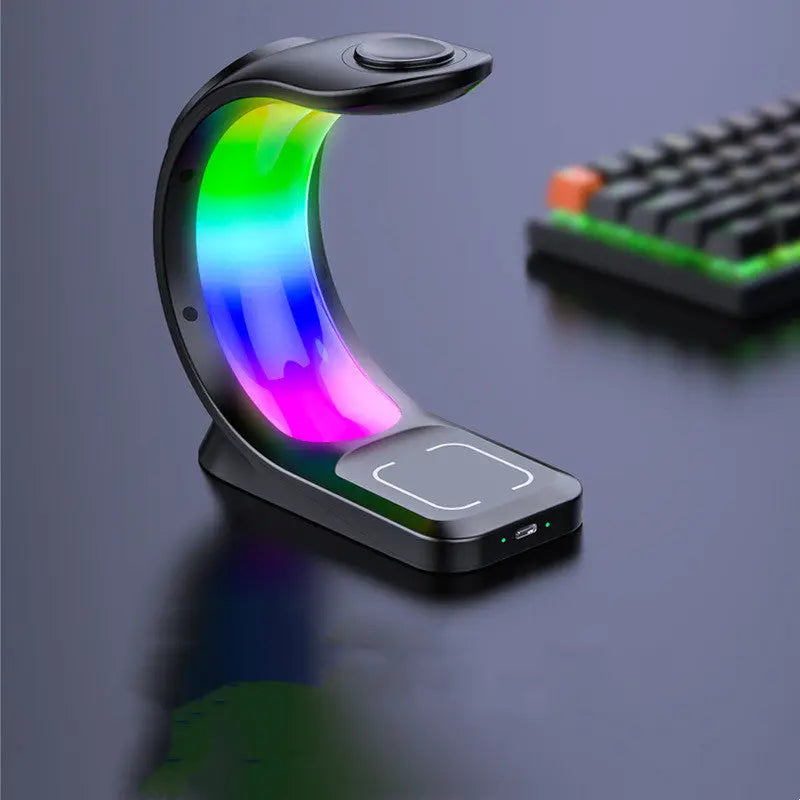 4 In 1 Light Charging Magnetic Wireless Charging Station